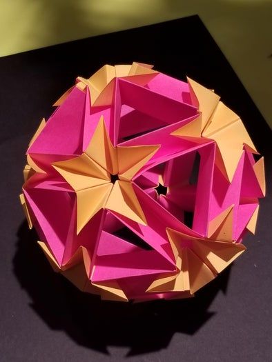 零成本手工折纸星星球教程-第14张图片-趣作屋 零成本手工折纸星星球教程-第14张图片-趣作屋