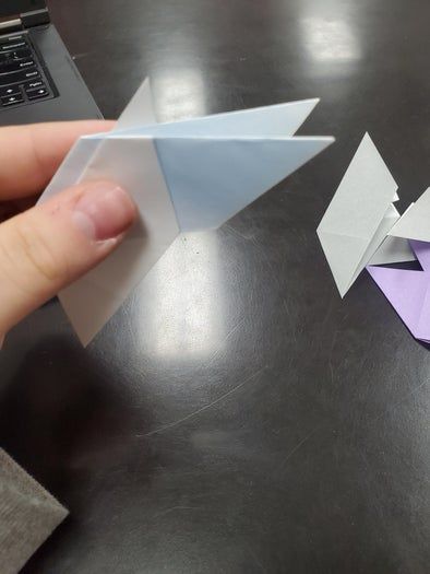 超简单变形手里剑折纸教程，适合全家人一起玩-第16张图片-趣作屋