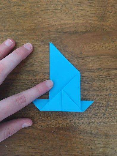 超简单折纸飞鸟教程,零基础也能轻松学会-第10张图片-趣作屋