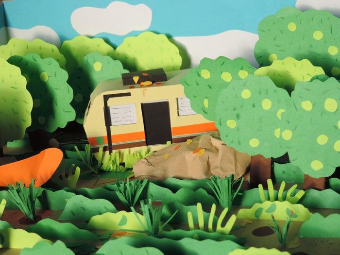 用纸手工打造迷你景观模型教程，超有创意的家庭DIY-第2张图片-趣作屋