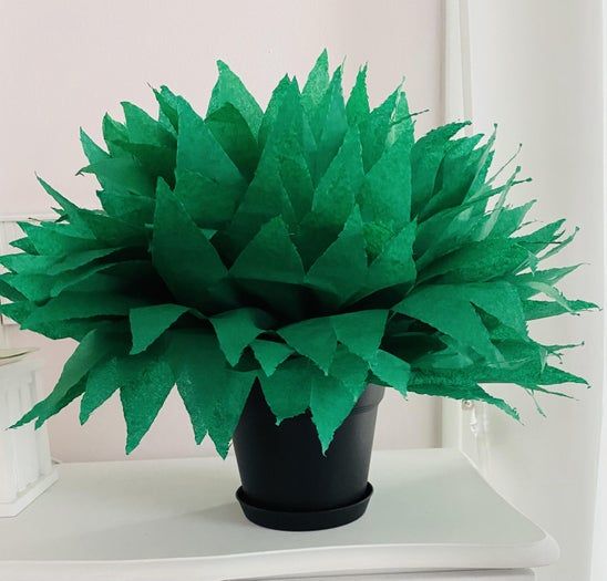 超简单DIY纸艺植物装饰教程，低成本又好看-第2张图片-趣作屋