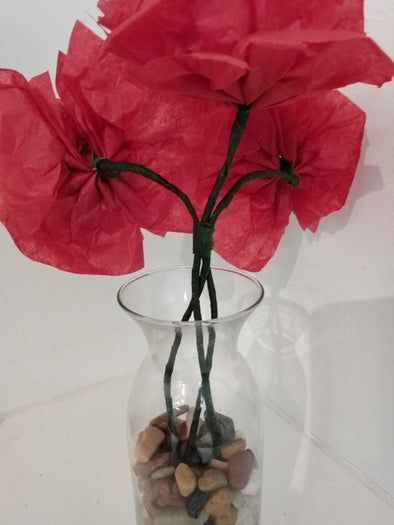 超简单手工纸罂粟花制作教程-第16张图片-趣作屋