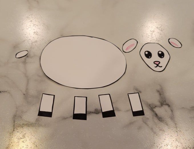 简单手工制作羊毛小羊手偶,适合节日DIY-第5张图片-趣作屋 简单手工制作羊毛小羊手偶,适合节日DIY-第5张图片-趣作屋