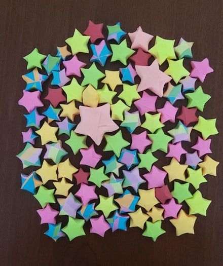 超简单立体折纸星星教程，零基础也能轻松学会-第13张图片-趣作屋