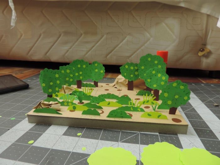 用纸手工打造迷你景观模型教程，超有创意的家庭DIY-第14张图片-趣作屋