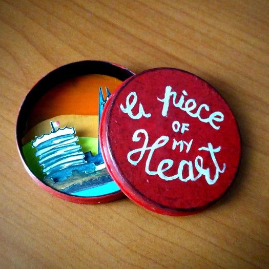 手工制作迷你场景铁盒教程:用3D纸层叠打造属于你的小世界-第1张图片-趣作屋 手工制作迷你场景铁盒教程:用3D纸层叠打造属于你的小世界-第1张图片-趣作屋