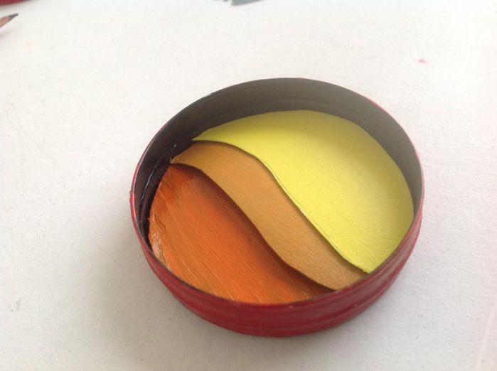 手工制作迷你场景铁盒教程:用3D纸层叠打造属于你的小世界-第23张图片-趣作屋 手工制作迷你场景铁盒教程:用3D纸层叠打造属于你的小世界-第23张图片-趣作屋