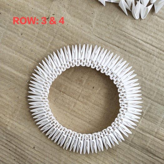 超详细折纸手工教程：零成本制作水果和碗的模块化创意折纸-第53张图片-趣作屋