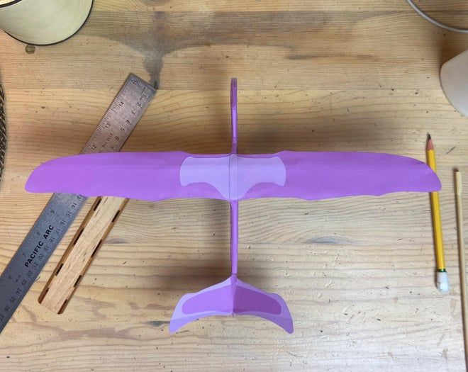手工制作创意滑翔机教程，零基础也能轻松上手-第16张图片-趣作屋