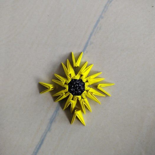 超详细折纸手工教程：零成本制作水果和碗的模块化创意折纸-第34张图片-趣作屋