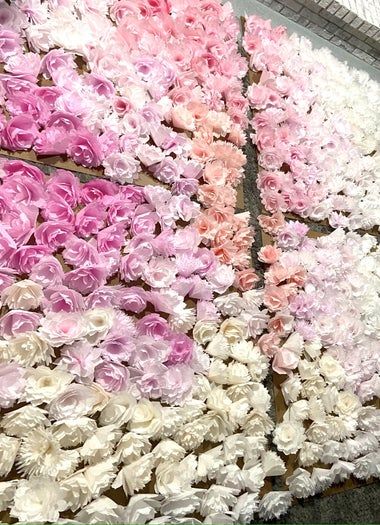 超低成本DIY咖啡滤纸花墙装饰教程，租房也能轻松上手-第21张图片-趣作屋