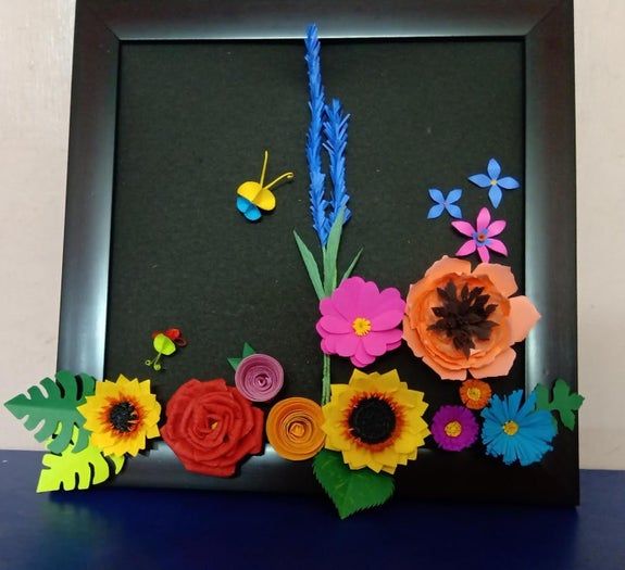 超详细手工纸花制作教程，零基础也能轻松上手！-第64张图片-趣作屋