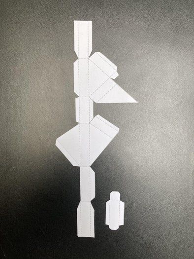 用A4纸手工制作会动的小马，超有趣机械手工教程-第8张图片-趣作屋