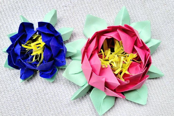 超简单折纸睡莲教程,零基础也能轻松学会-第2张图片-趣作屋 超简单折纸睡莲教程,零基础也能轻松学会-第2张图片-趣作屋