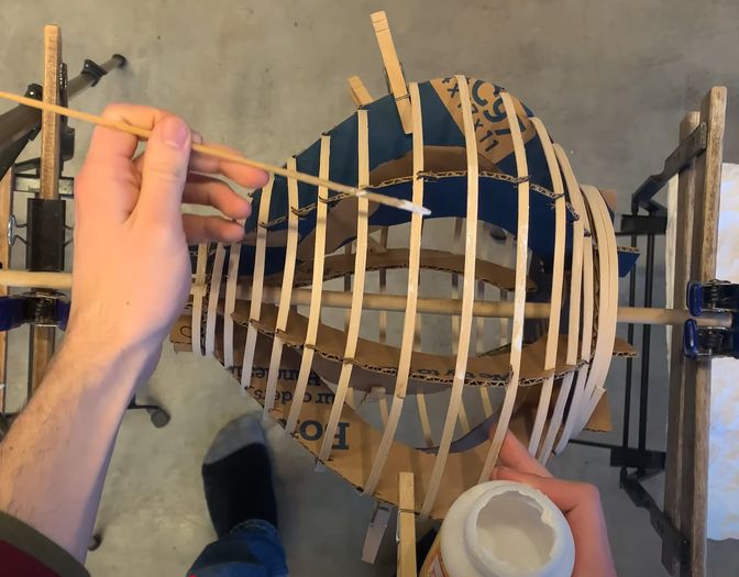 低成本手工制作纸灯笼台灯教程-第10张图片-趣作屋 低成本手工制作纸灯笼台灯教程-第10张图片-趣作屋