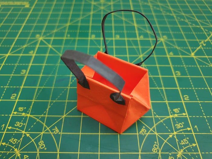 超简单！亲子手工折纸迷你手提包教程-第21张图片-趣作屋