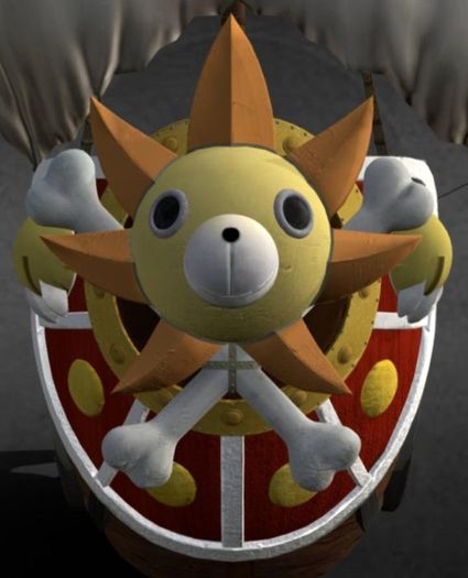 用卷纸管和纸板手工制作《海贼王》千阳号桌面日历收纳盒-第13张图片-趣作屋