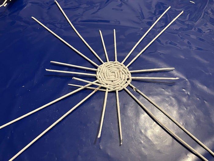 用旧报纸做手工编织篮子教程，简单易学环保又实用-第28张图片-趣作屋