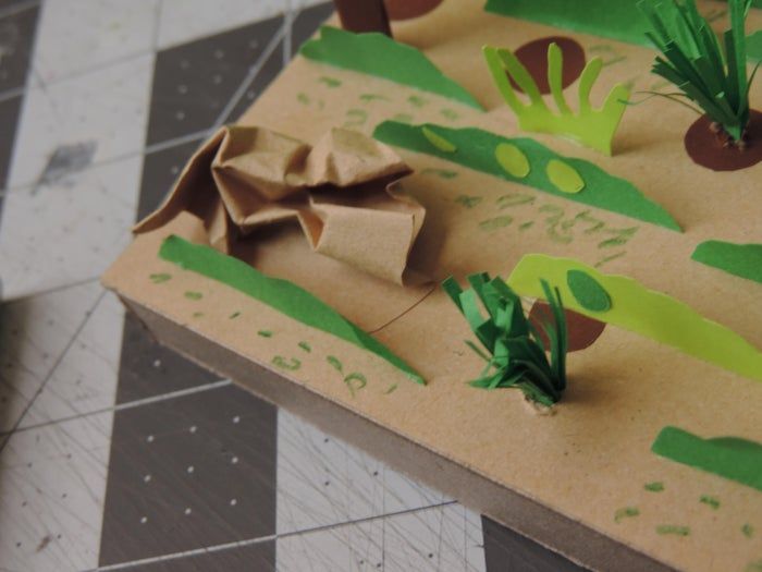 用纸手工打造迷你景观模型教程，超有创意的家庭DIY-第21张图片-趣作屋