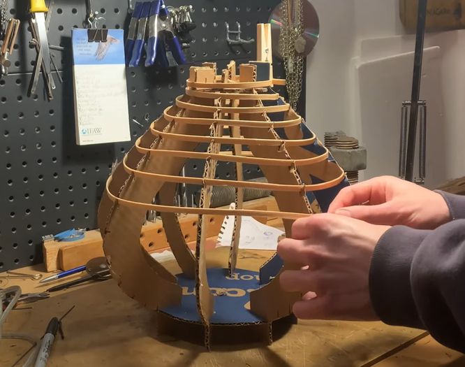 低成本手工制作纸灯笼台灯教程-第7张图片-趣作屋 低成本手工制作纸灯笼台灯教程-第7张图片-趣作屋