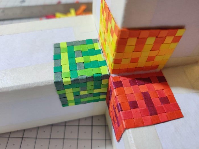 超简单彩色纸转盘手工制作教程-第22张图片-趣作屋