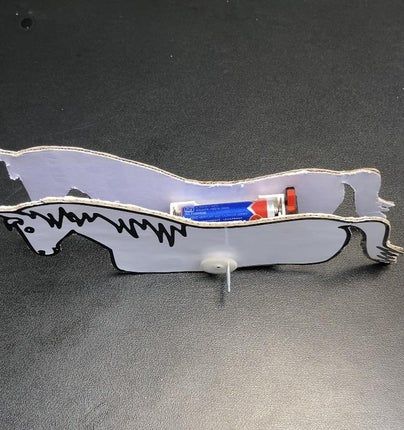 用A4纸手工制作会动的小马，超有趣机械手工教程-第20张图片-趣作屋