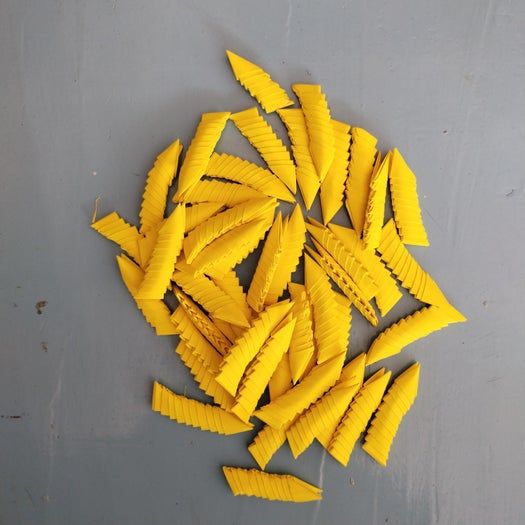 超详细折纸手工教程：零成本制作水果和碗的模块化创意折纸-第29张图片-趣作屋