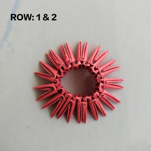 超详细折纸手工教程：零成本制作水果和碗的模块化创意折纸-第39张图片-趣作屋