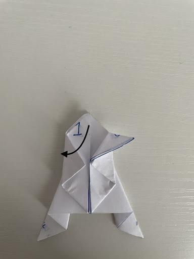 超简单!10厘米纸张折跳蛙教程,一看就会-第30张图片-趣作屋 超简单!10厘米纸张折跳蛙教程,一看就会-第30张图片-趣作屋