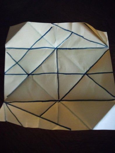 零成本手工折纸星星教程-第3张图片-趣作屋