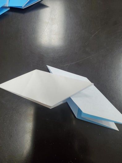 超简单变形手里剑折纸教程，适合全家人一起玩-第15张图片-趣作屋