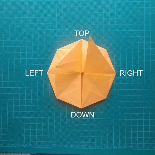 手工折纸教程：用20厘米彩纸折出π符号硬币折纸-第38张图片-趣作屋