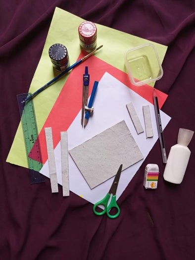 手工迷你墙面装饰教程：用纸板制作回忆主题装饰-第2张图片-趣作屋