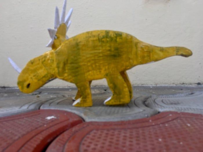 亲子手工DIY：低成本制作三角龙玩具全教程-第61张图片-趣作屋