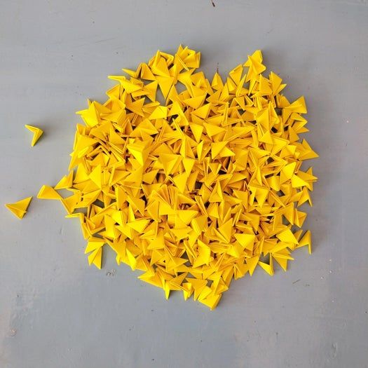 超详细折纸手工教程：零成本制作水果和碗的模块化创意折纸-第8张图片-趣作屋