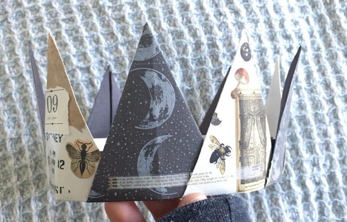 超简单纸制小皇冠手工教程，零基础也能轻松上手！-第1张图片-趣作屋