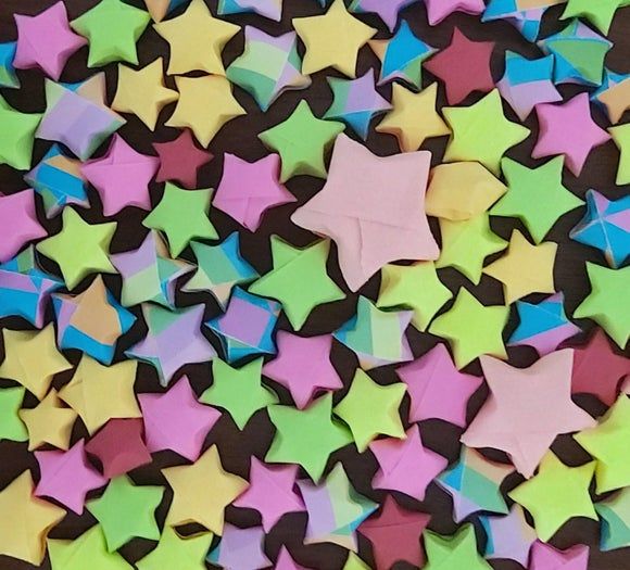超简单立体折纸星星教程，零基础也能轻松学会-第2张图片-趣作屋
