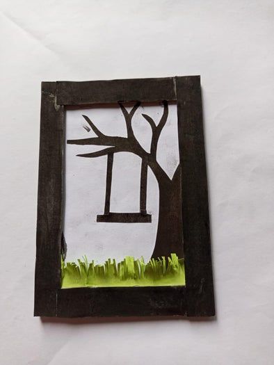 手工迷你墙面装饰教程：用纸板制作回忆主题装饰-第20张图片-趣作屋