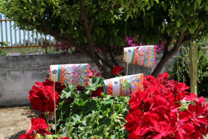 亲子手工DIY：用纸筒轻松制作彩色鲤鱼旗-第1张图片-趣作屋