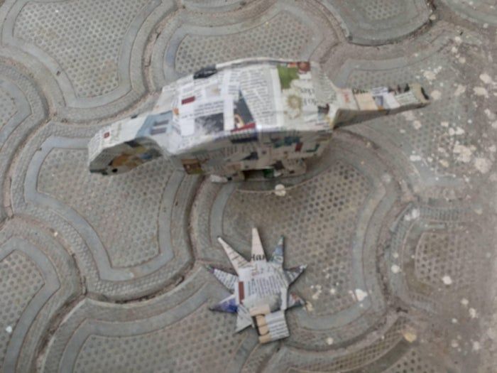 亲子手工DIY：低成本制作三角龙玩具全教程-第43张图片-趣作屋