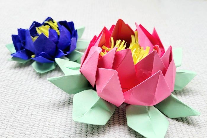 超简单折纸睡莲教程,零基础也能轻松学会-第3张图片-趣作屋 超简单折纸睡莲教程,零基础也能轻松学会-第3张图片-趣作屋