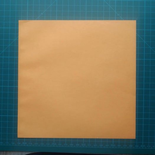 手工折纸教程：用20厘米彩纸折出π符号硬币折纸-第3张图片-趣作屋