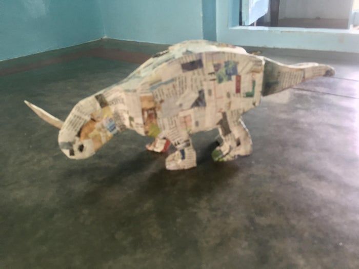 亲子手工DIY：低成本制作三角龙玩具全教程-第45张图片-趣作屋