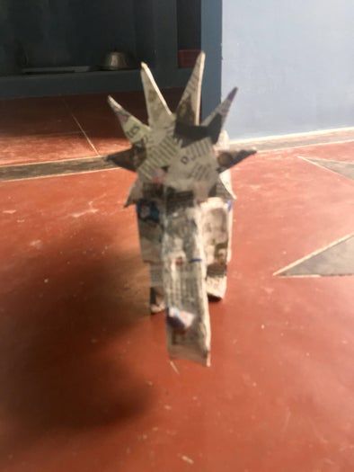 亲子手工DIY：低成本制作三角龙玩具全教程-第49张图片-趣作屋