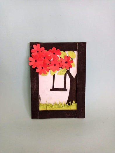 手工迷你墙面装饰教程：用纸板制作回忆主题装饰-第23张图片-趣作屋