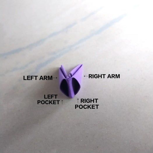 超详细折纸手工教程：零成本制作水果和碗的模块化创意折纸-第7张图片-趣作屋