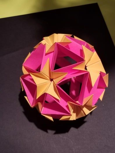 零成本手工折纸星星球教程-第15张图片-趣作屋 零成本手工折纸星星球教程-第15张图片-趣作屋