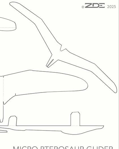 手工小白也能做!微型翼龙滑翔机制作教程-第2张图片-趣作屋 手工小白也能做!微型翼龙滑翔机制作教程-第2张图片-趣作屋