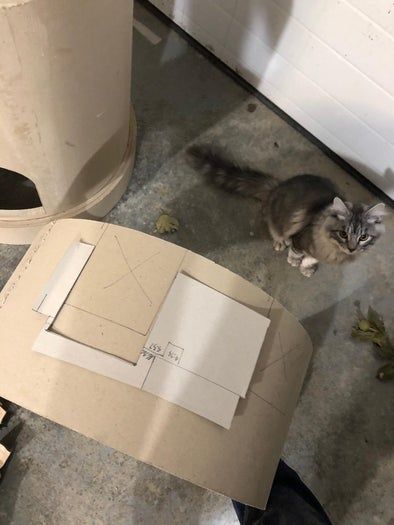 用废纸筒给猫咪搭建迷你城堡，低成本又暖心的宠物屋DIY-第14张图片-趣作屋