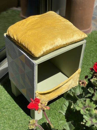 低成本手工打造现代猫咪小屋教程-第3张图片-趣作屋